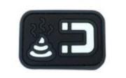 Sh*t Magnet Small PVC Patch - B&W