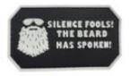 Silence Fools PVC 2" x 3" - Black