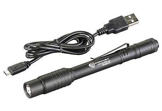 Streamlight Stylus Pro USB Light - White LED w/ Pocket Clip