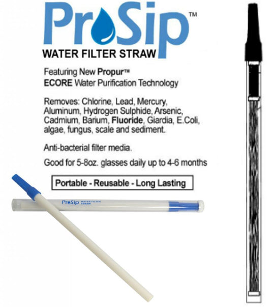 Propur ProSip Survival Water Filtration Straw
