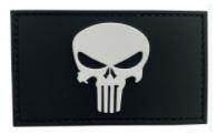 Plain Punisher 2" x 3" PVC Patch - Black