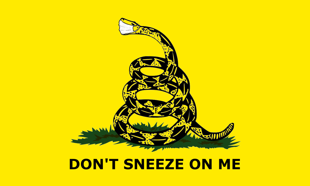 Don't Sneeze On Me 3" x 5" Bumper Sticker
