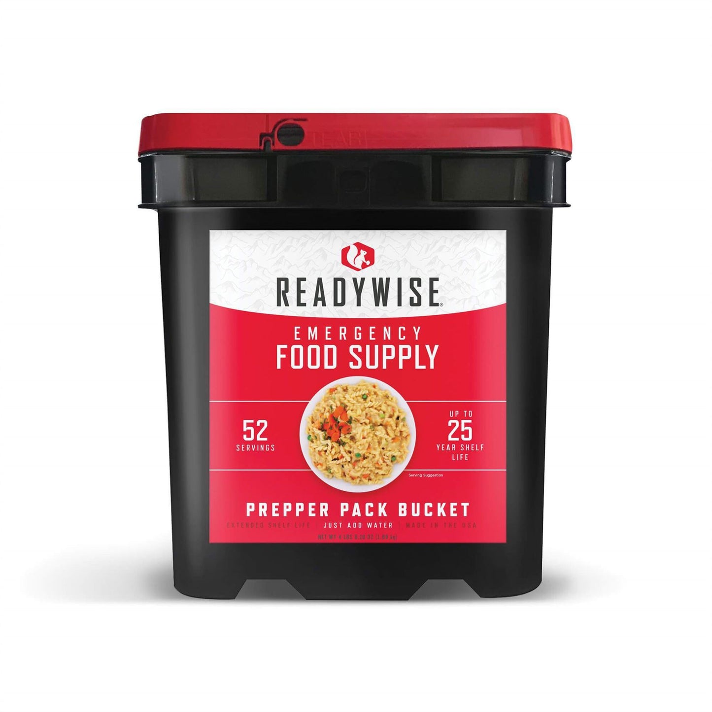 Readywise 52 Serving Prepper Pack MRE Grab & Go Food Storage