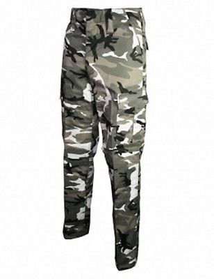 New Military Style Cargo Pants - Urban Camo