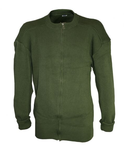 New Swedish Army Wool Sweater - OD Green