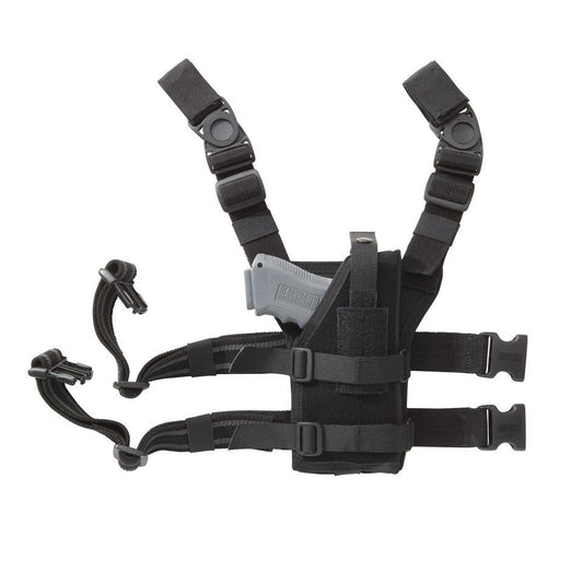 Blackhawk Nylon Omega VI Universal Ambidextrous Drop-Leg Holster - Black