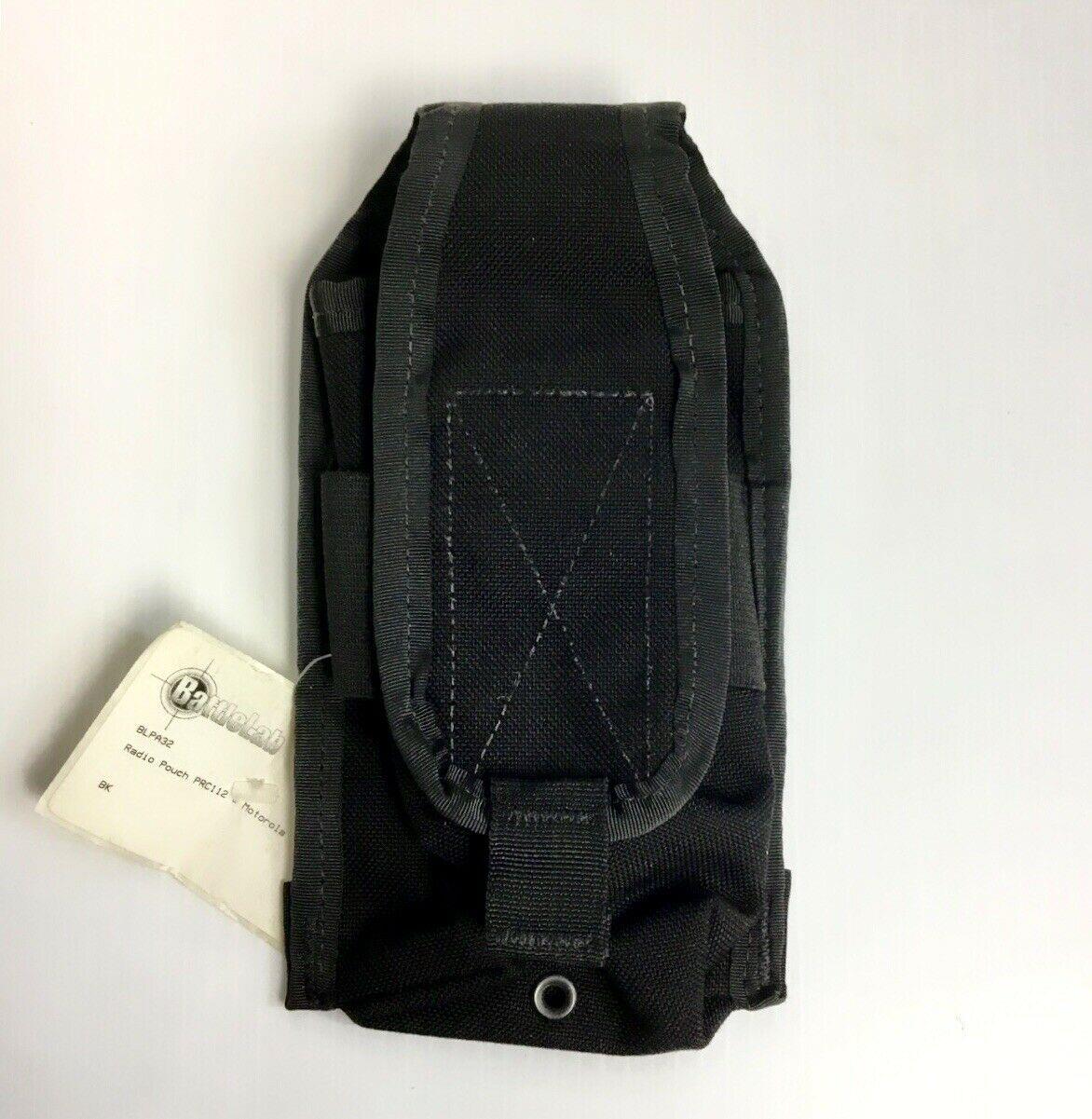 Diamondback Tactical Battlelab Radio Pouch Black Made In The USA
