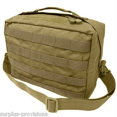 Condor - Tactical Utility Shoulder Bag - Tan - Molle Hunting Pack pouch #137