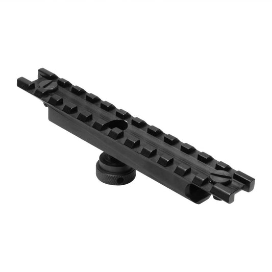Ar15 Carry Handle Adapter Weaver Mount 5"/ Us Forces Stanag Ring Compatible