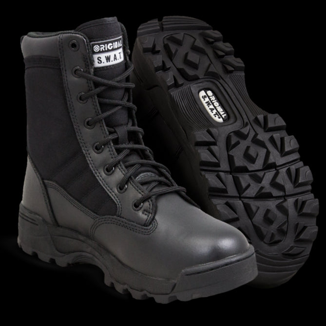Original SWAT Classic 9" Waterproof Boot - Size 10 - Black
