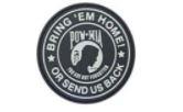 Bring Them Home Round PVC Patch - Black