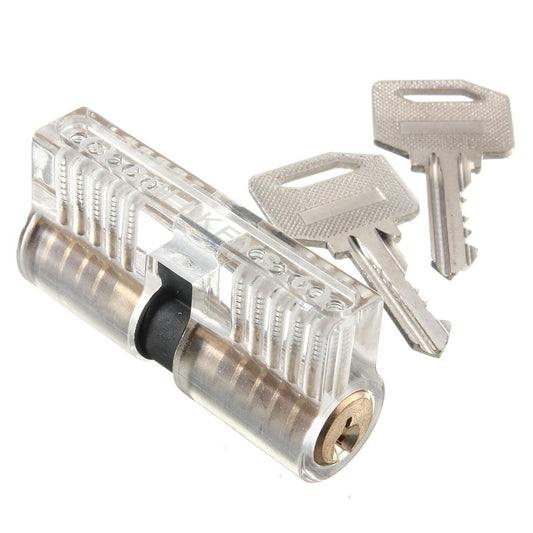 Clear Cylinder Lock for lock Pick Training