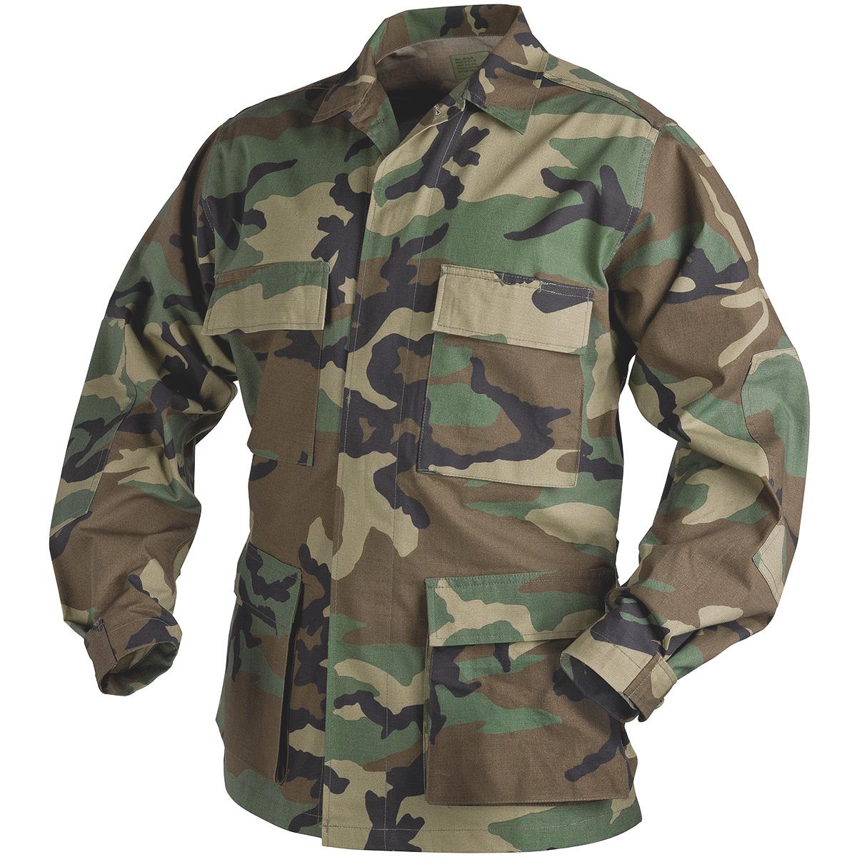 New US Army Woodland Camo BDU Jacket XL-XXLONG 