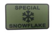 Special Snowflake 2" x 3" PVC Patch - OD