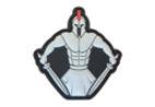 Spartan Warrior Molon Labe PVC - Gray