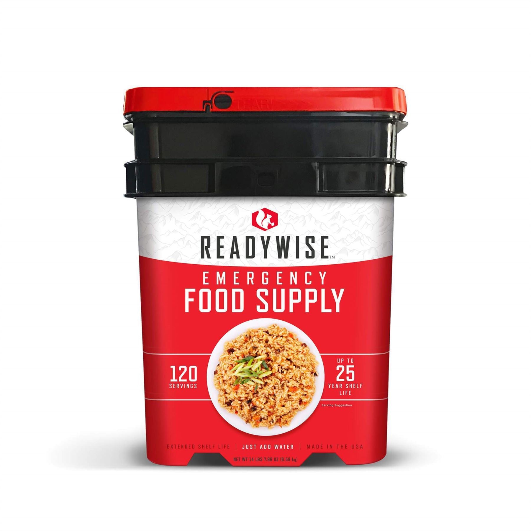 Readywise 120 Serving Entree only MRE Grab & Go Food Storage