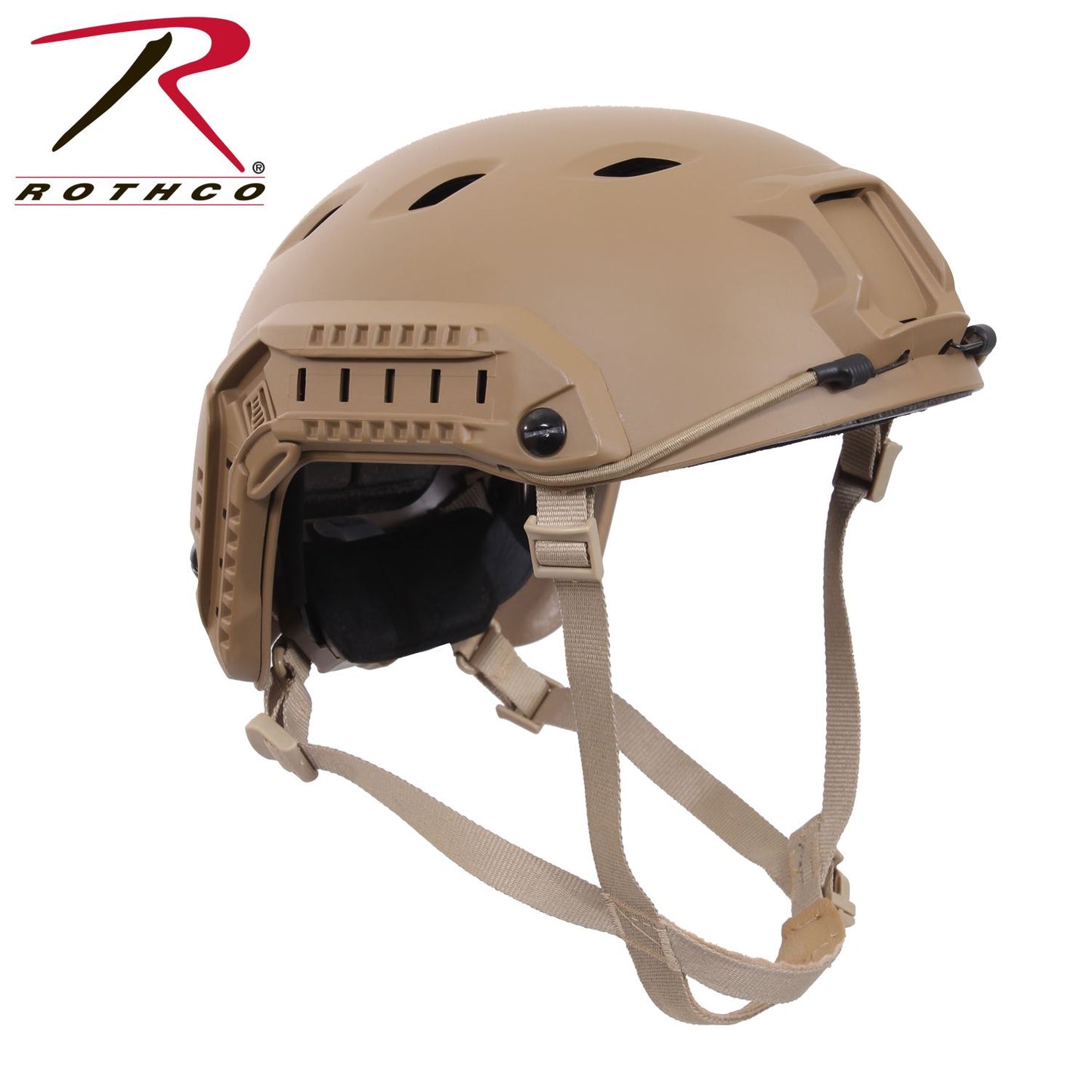 Rothco Advanced Tactical Adjustable Airsoft Helmet - Coyote Brown