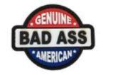 Genuine Bad Ass American PVC Patch - RWB
